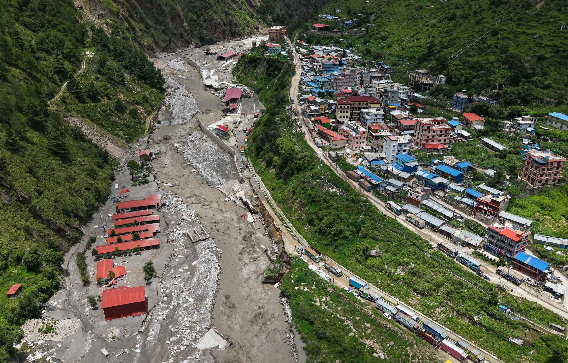 Nepal Hackathon registration page inviting volunteers to sign up for the flood response